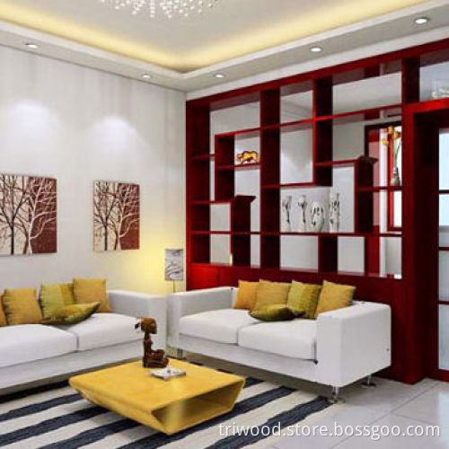 Exquisite Interior Wood Antique Shelf, Environment-friendly Painting